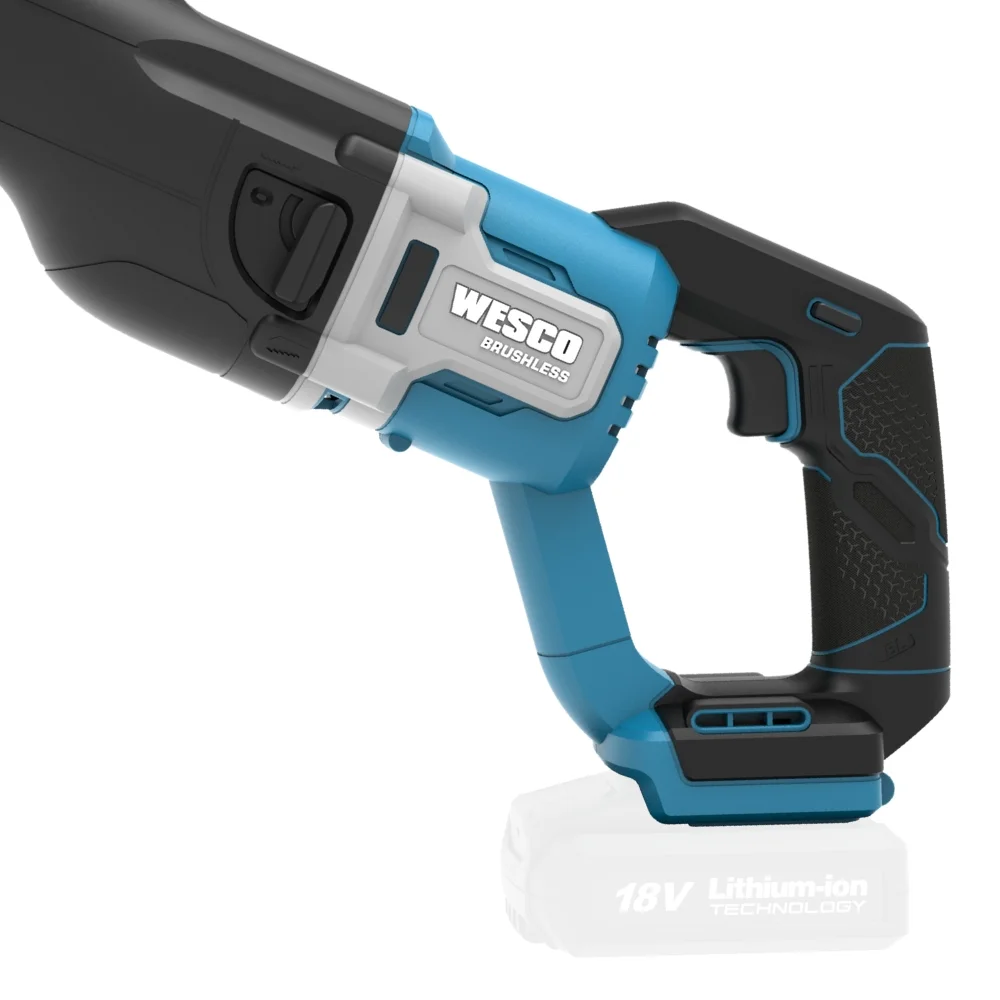 Serra Sabre a Bateria 18V Brushless Sem Carregador e Bateria Wesco WS2847.9