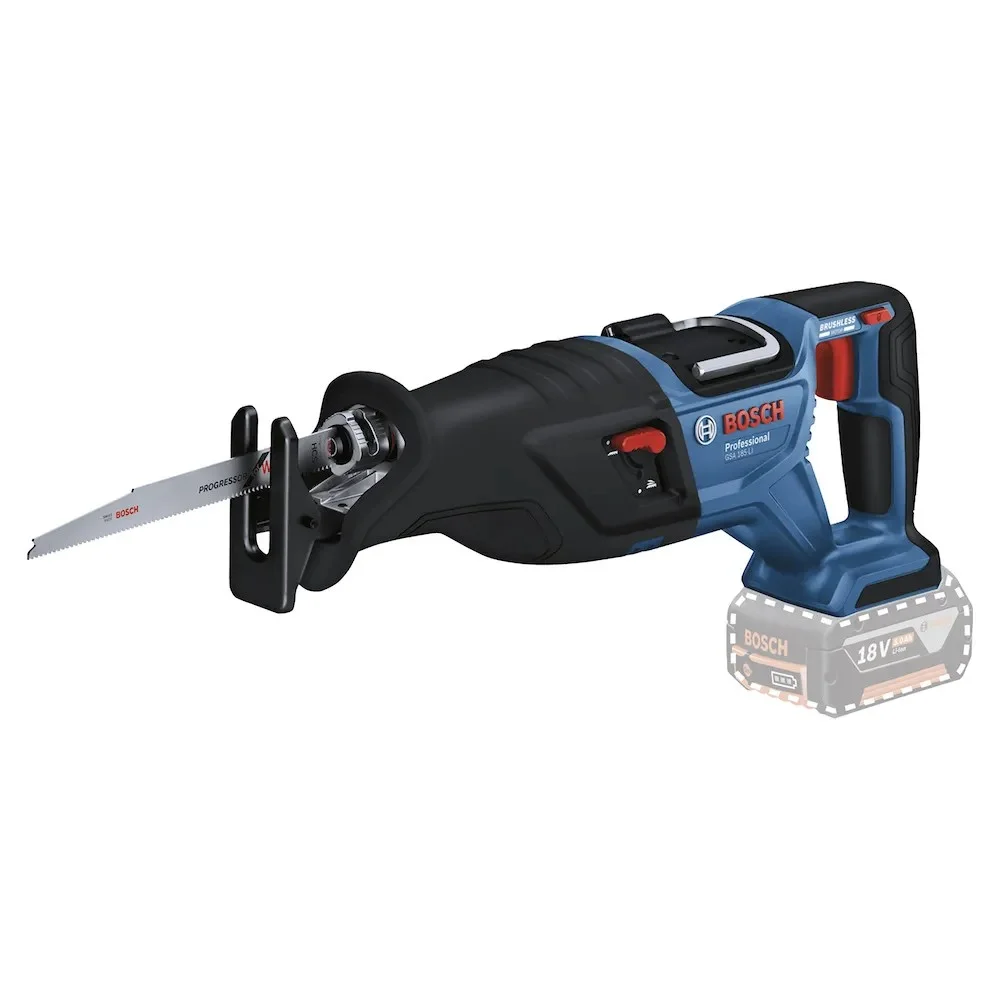 Serra Sabre a Bateria 18V Sem Carregador e Bateria Bosch GSA 185-LI
