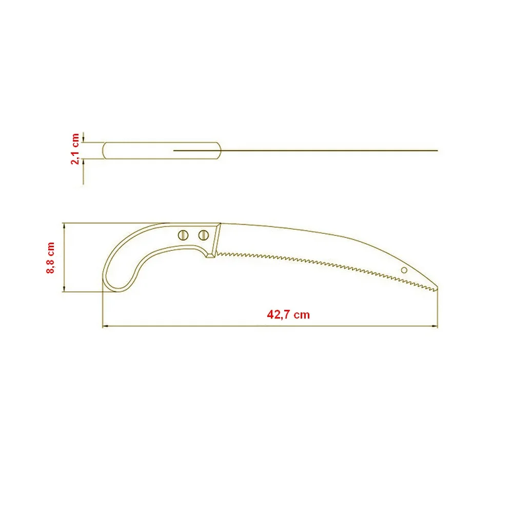 Serrote de Podar Curvo 12" Tramontina 43290/012