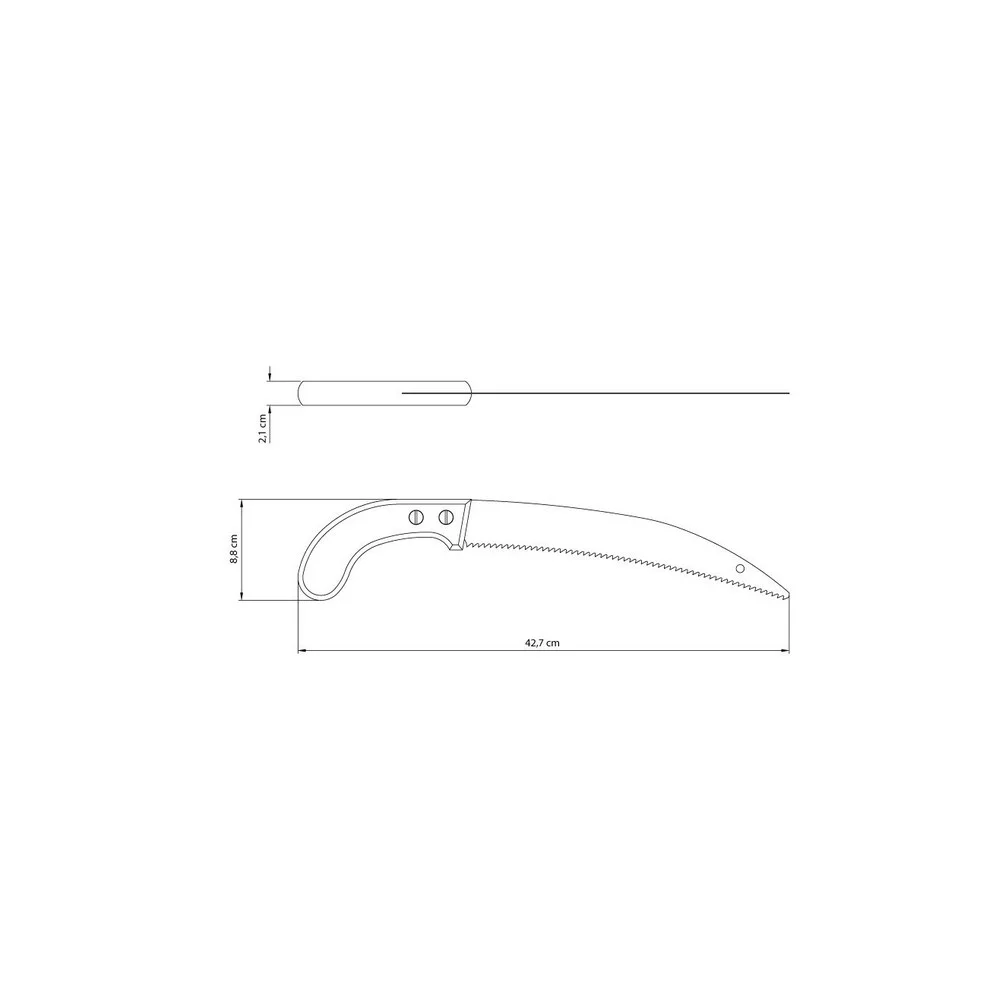 Serrote de Podar Curvo 12" Tramontina 43290/012