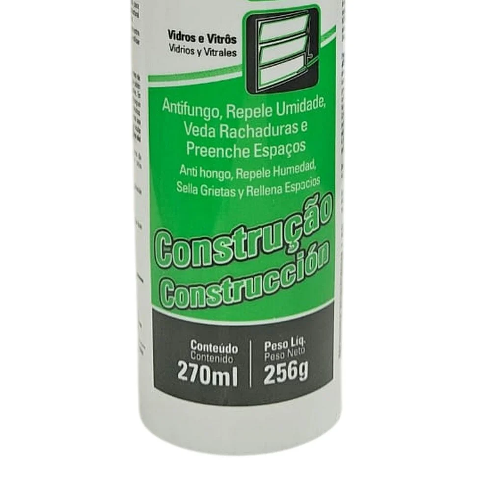 Silicone Acetico Construcao Incolor USO Geral 256G Tekbond 22034002100