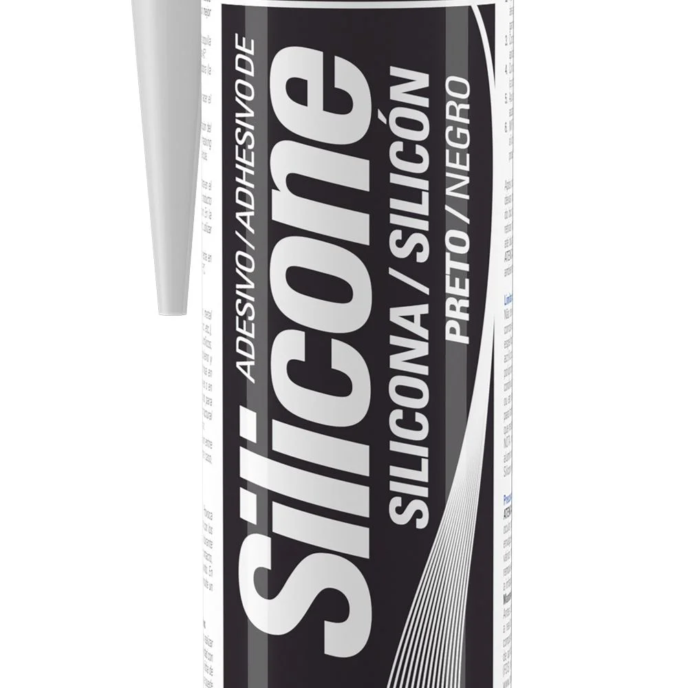 Silicone Acetico Preto USO Geral 256G Tekbond 17000016157