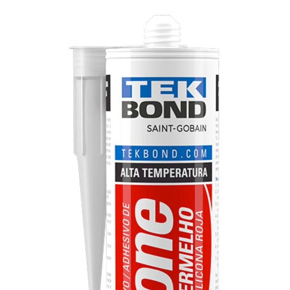 Silicone Acetico Vermelho Alta Temperatura 280G Tekbond 22044002000