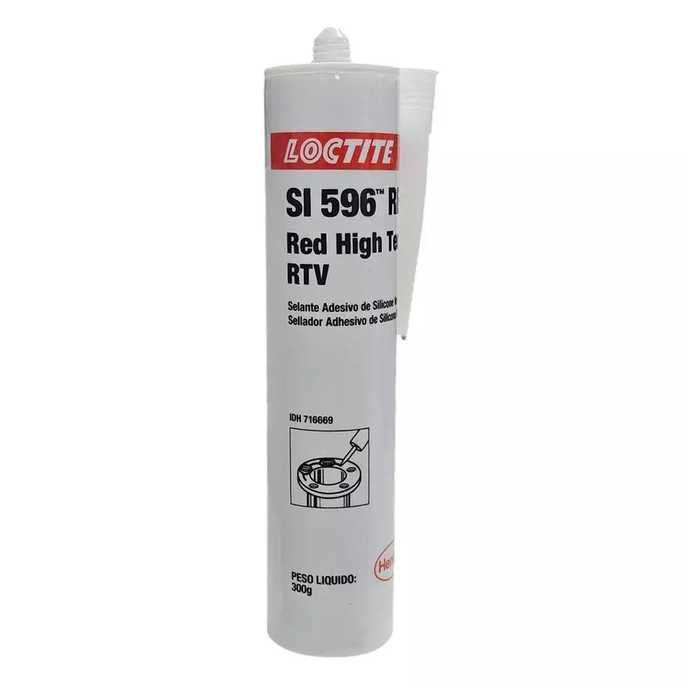Silicone Acetico Vermelho Alta Temperatura 300G Loctite SUPERFLEX