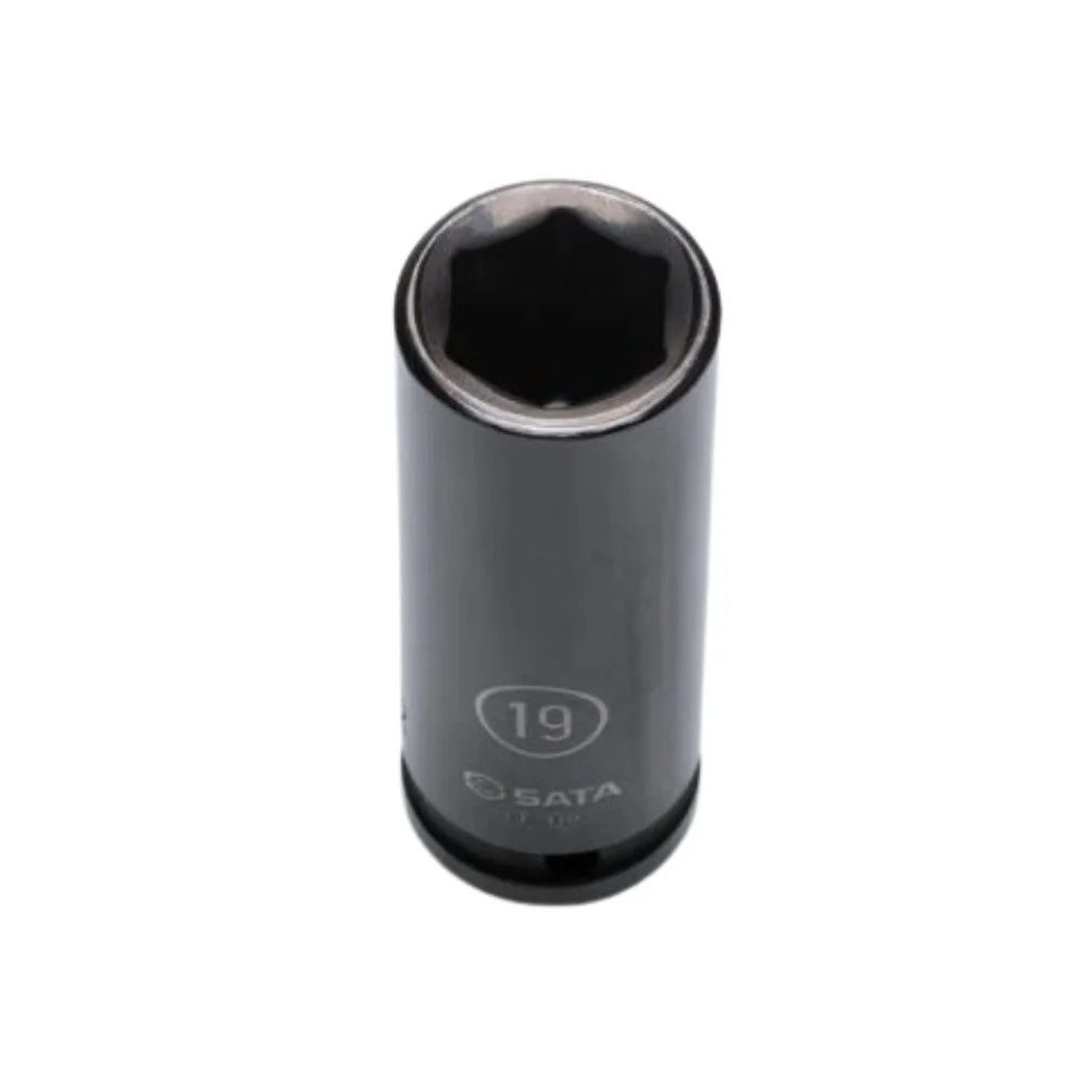 Soquete de Impacto Longo Encaixe 1/2" 1/2X19MM Sata ST34412SC