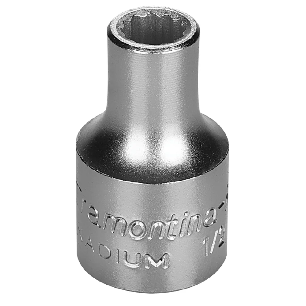 Soquete Estriado Encaixe 1/2" CRV 1/2X10MM Tramontina Pro 44833/110