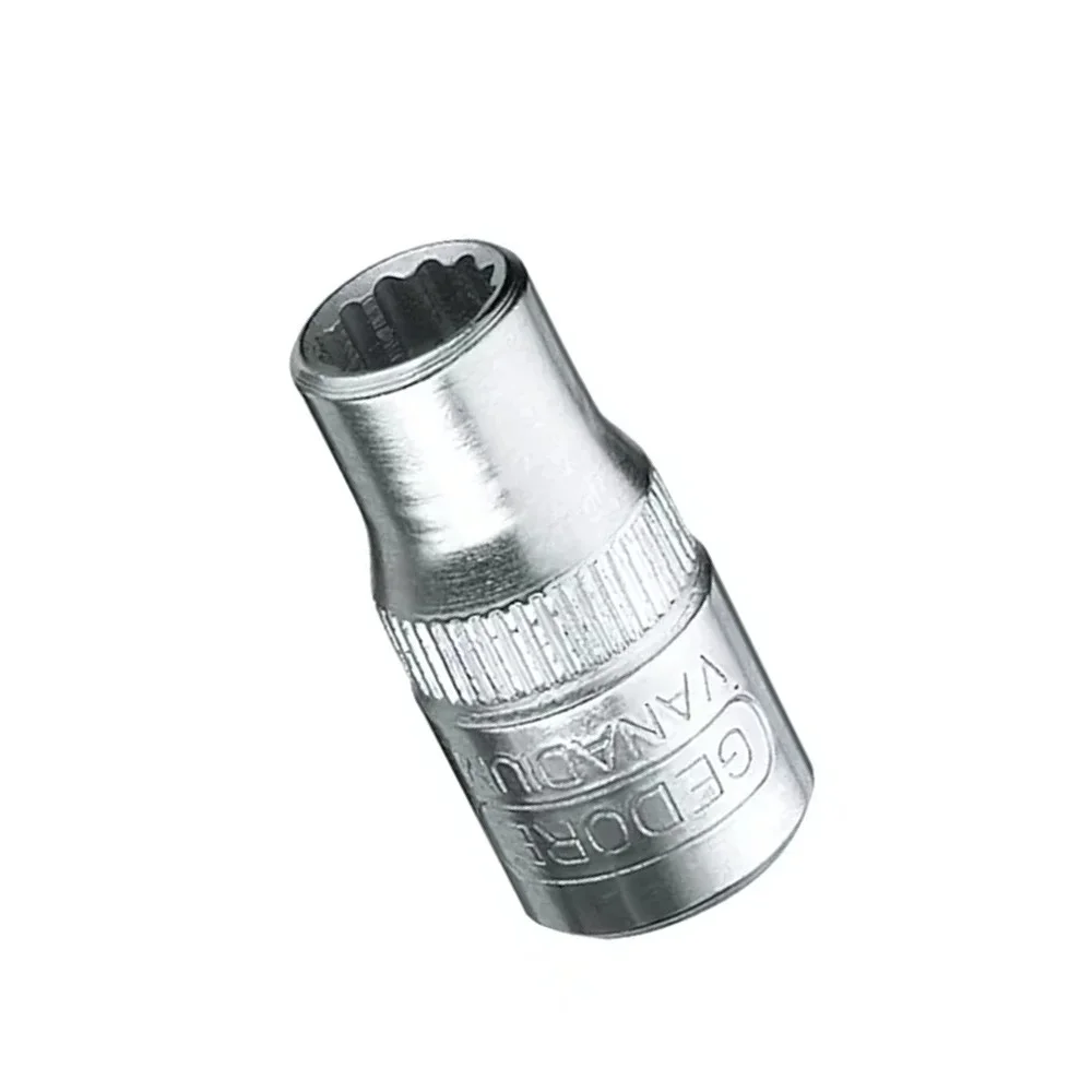 Soquete Estriado CRV 1/4X10MM Gedore D20