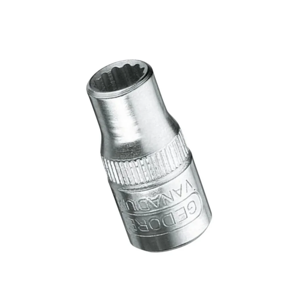 Soquete Estriado CRV 1/4X12MM Gedore D20