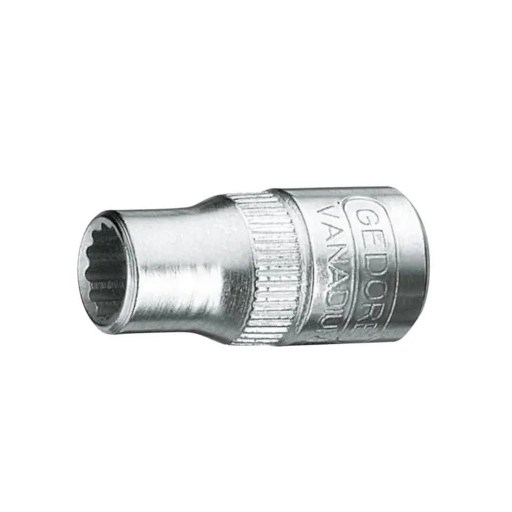 Soquete Estriado CRV 1/4X13MM Gedore D20