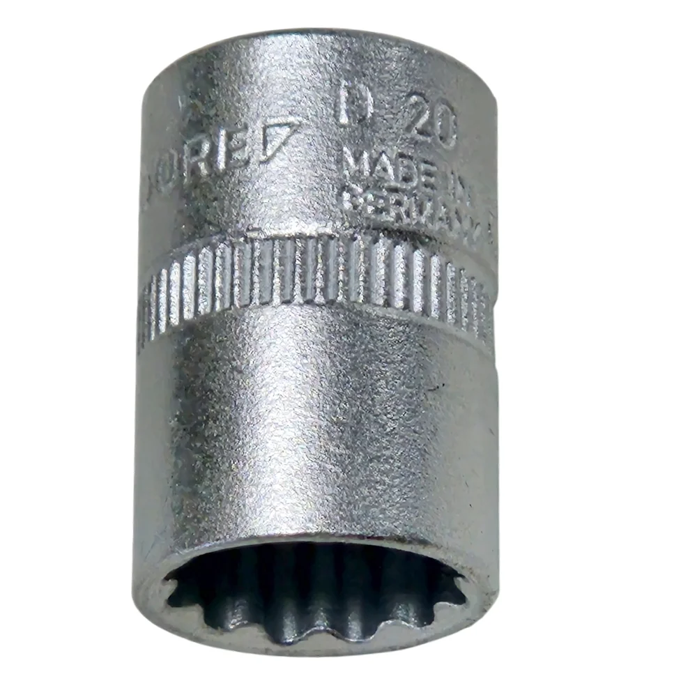 Soquete Estriado CRV 1/4X13MM Gedore D20