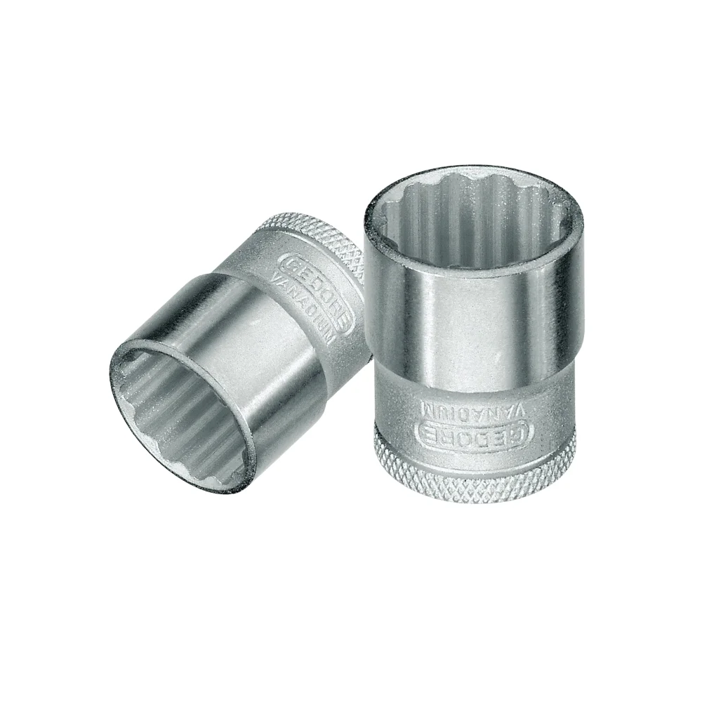 Soquete Estriado CRV 3/8X11/16" Gedore D30