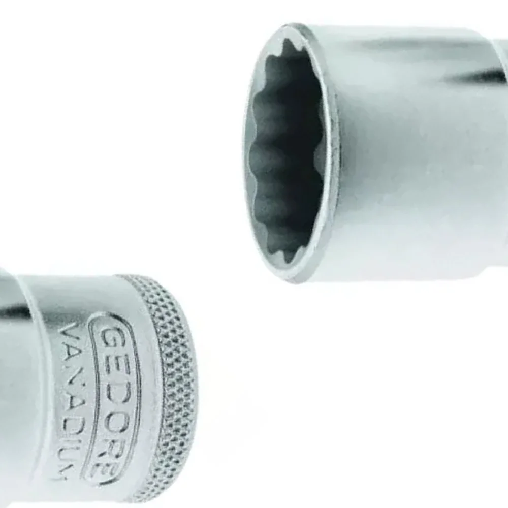 Soquete Estriado CRV 3/8X1/4" Gedore D30