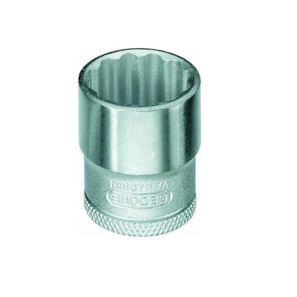 Soquete Estriado CRV 3/8X15MM Gedore D30