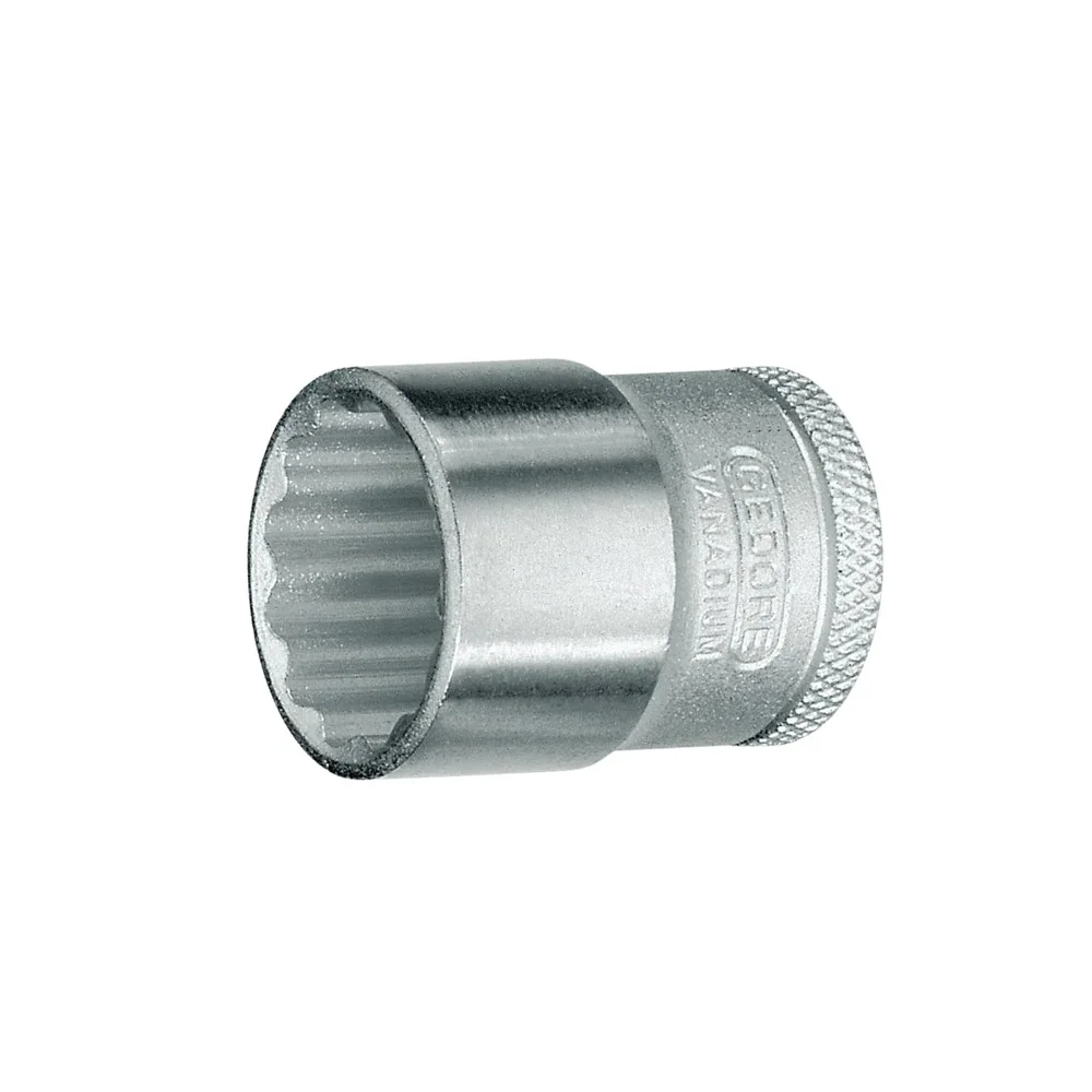 Soquete Estriado CRV 3/8X25/32" Gedore D30