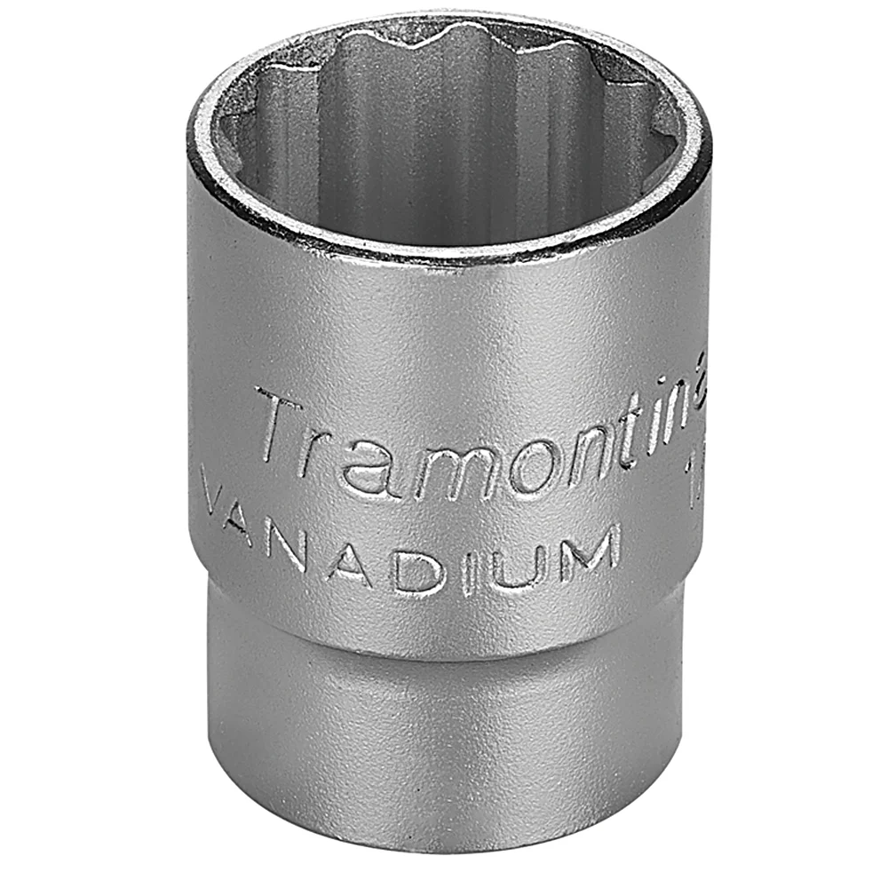 Soquete Estriado Encaixe 1/2" CRV 1/2X19MM Tramontina Pro 44833/119