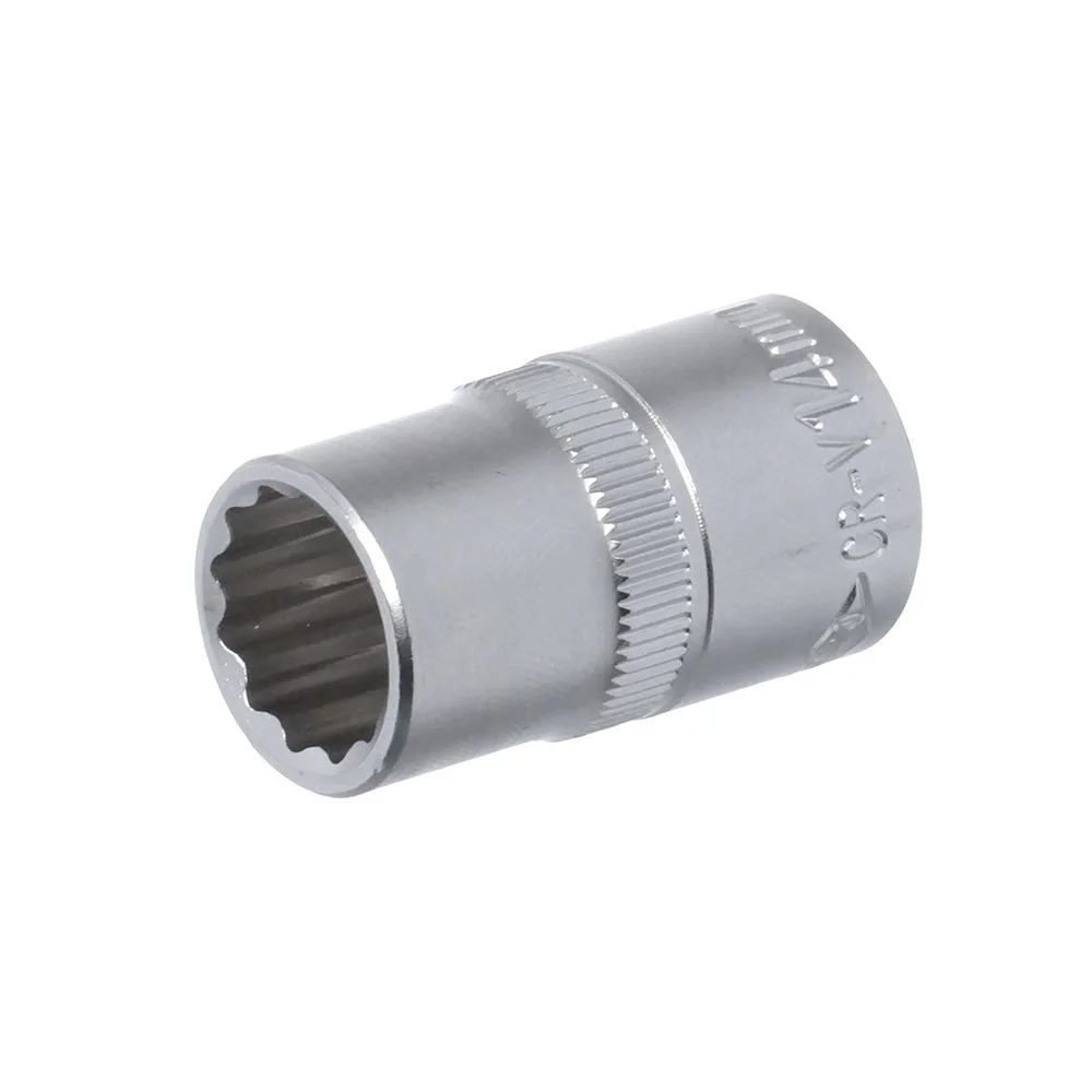 Soquete Estriado Encaixe 1/2" CRV 1/2X14MM Corneta 3310414