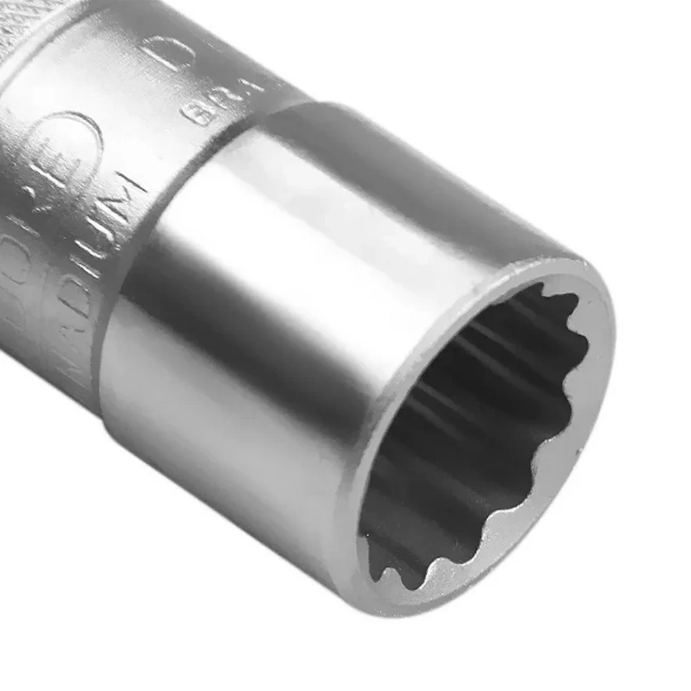 Soquete Estriado Encaixe 1/2" CRV 1/2X19/32" Gedore D19