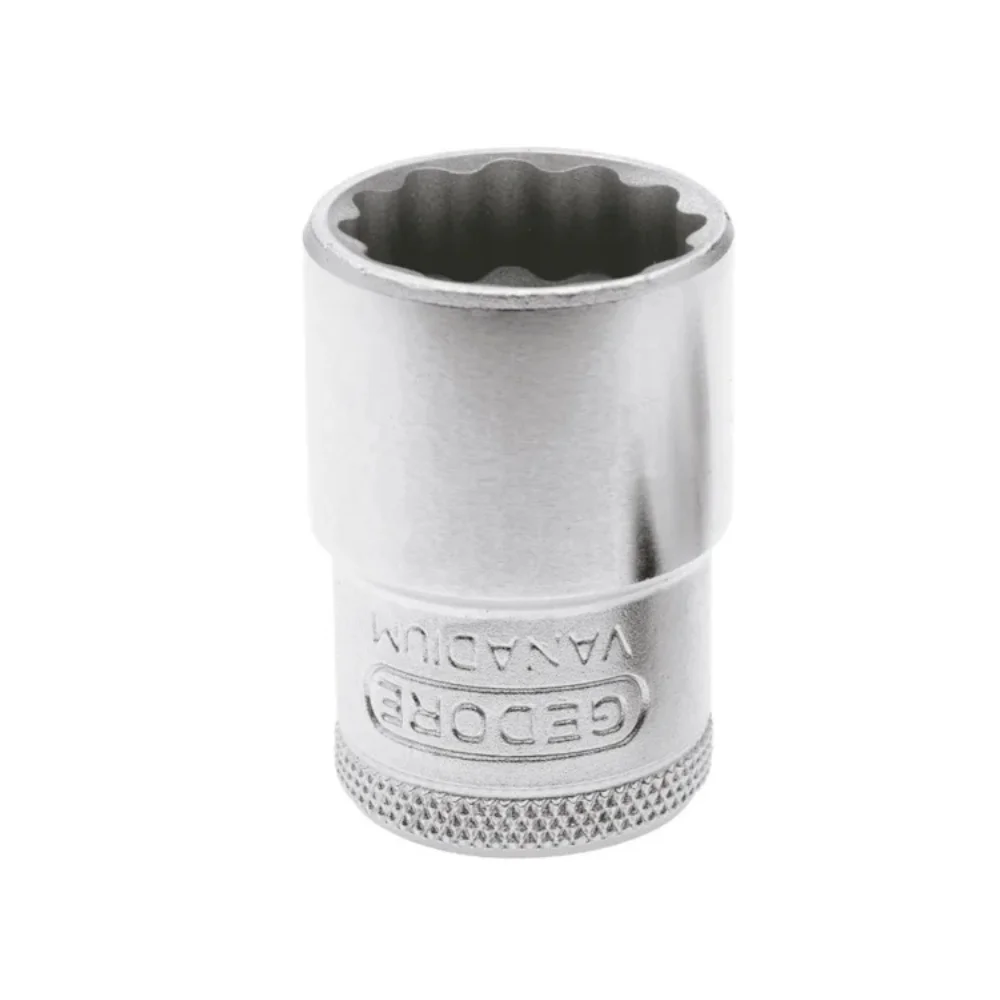 Soquete Estriado Encaixe 1/2" CRV 1/2X20MM Gedore D19
