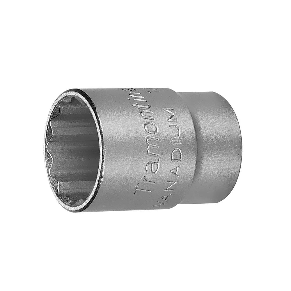 Soquete Estriado Encaixe 1/2" CRV 1/2X20MM Tramontina Pro 44833/120