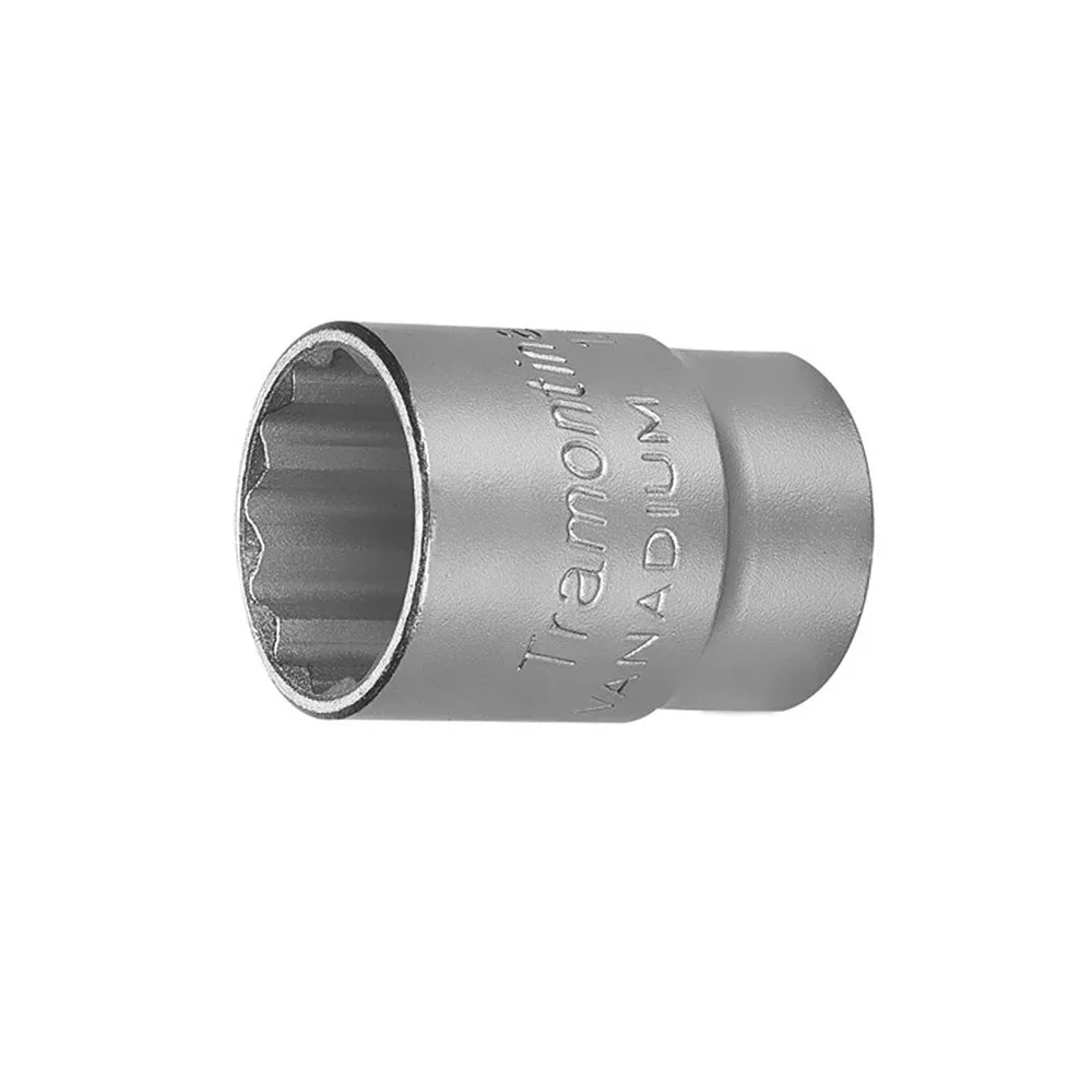 Soquete Estriado Encaixe 1/2" CRV 1/2X21MM Tramontina Pro 44833/121