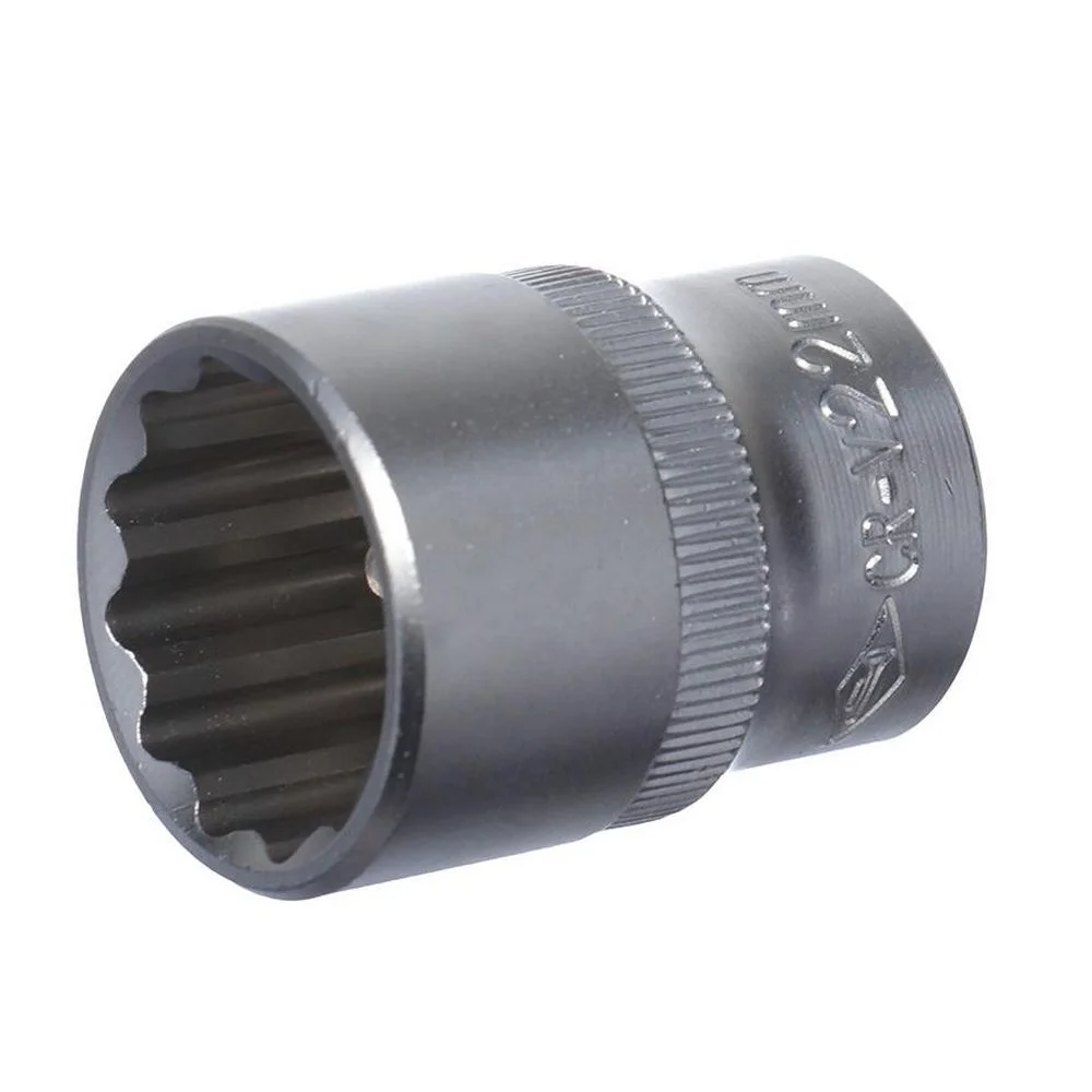 Soquete Estriado Encaixe 1/2" CRV 1/2X22MM Corneta 3310422