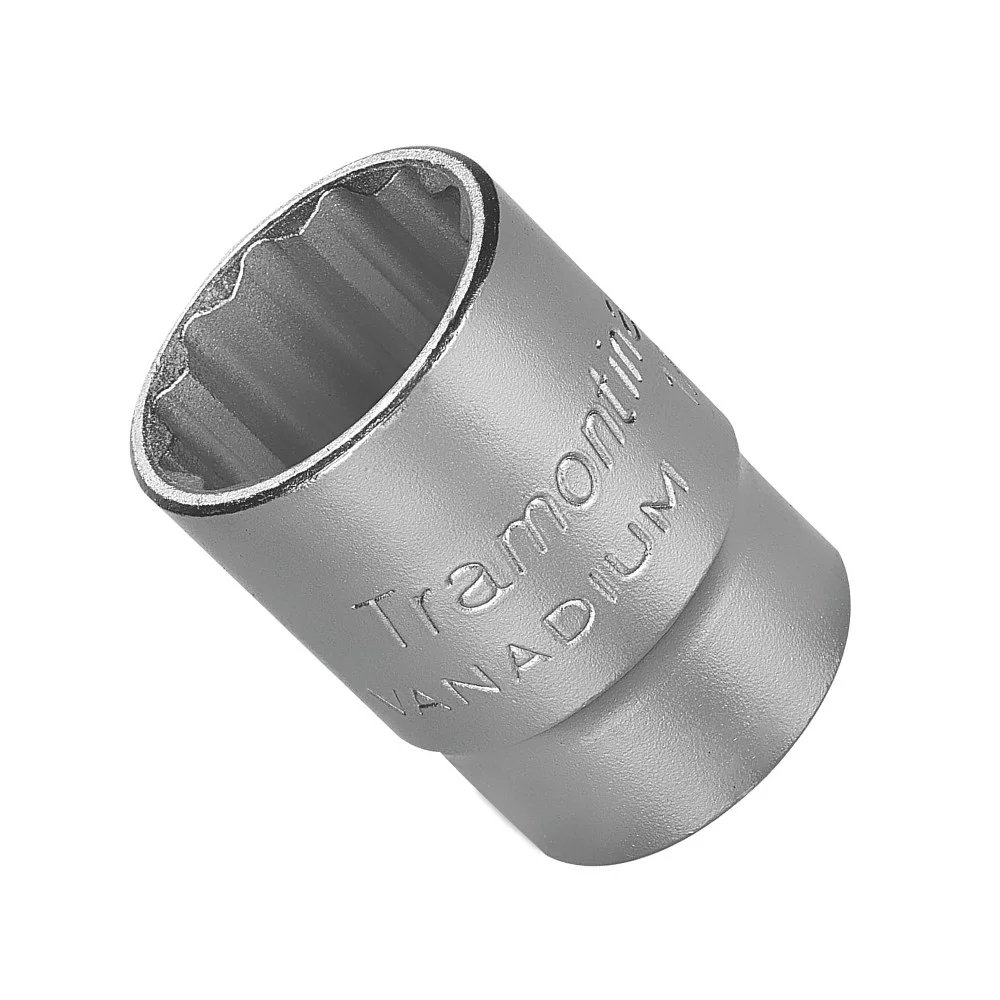 Soquete Estriado Encaixe 1/2" CRV 1/2X23MM Tramontina Pro 44833/123