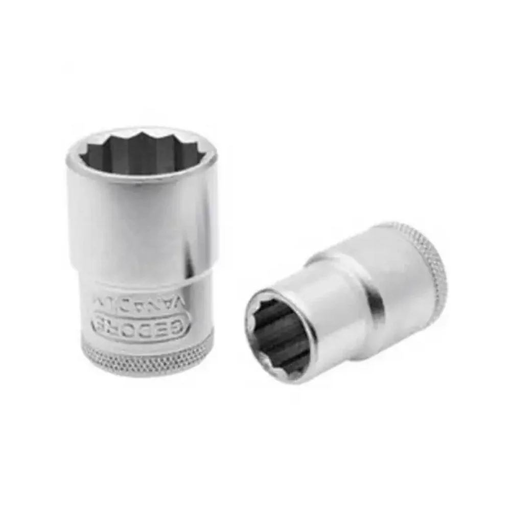 Soquete Estriado Encaixe 1/2" CRV 1/2X25/32" Gedore D19