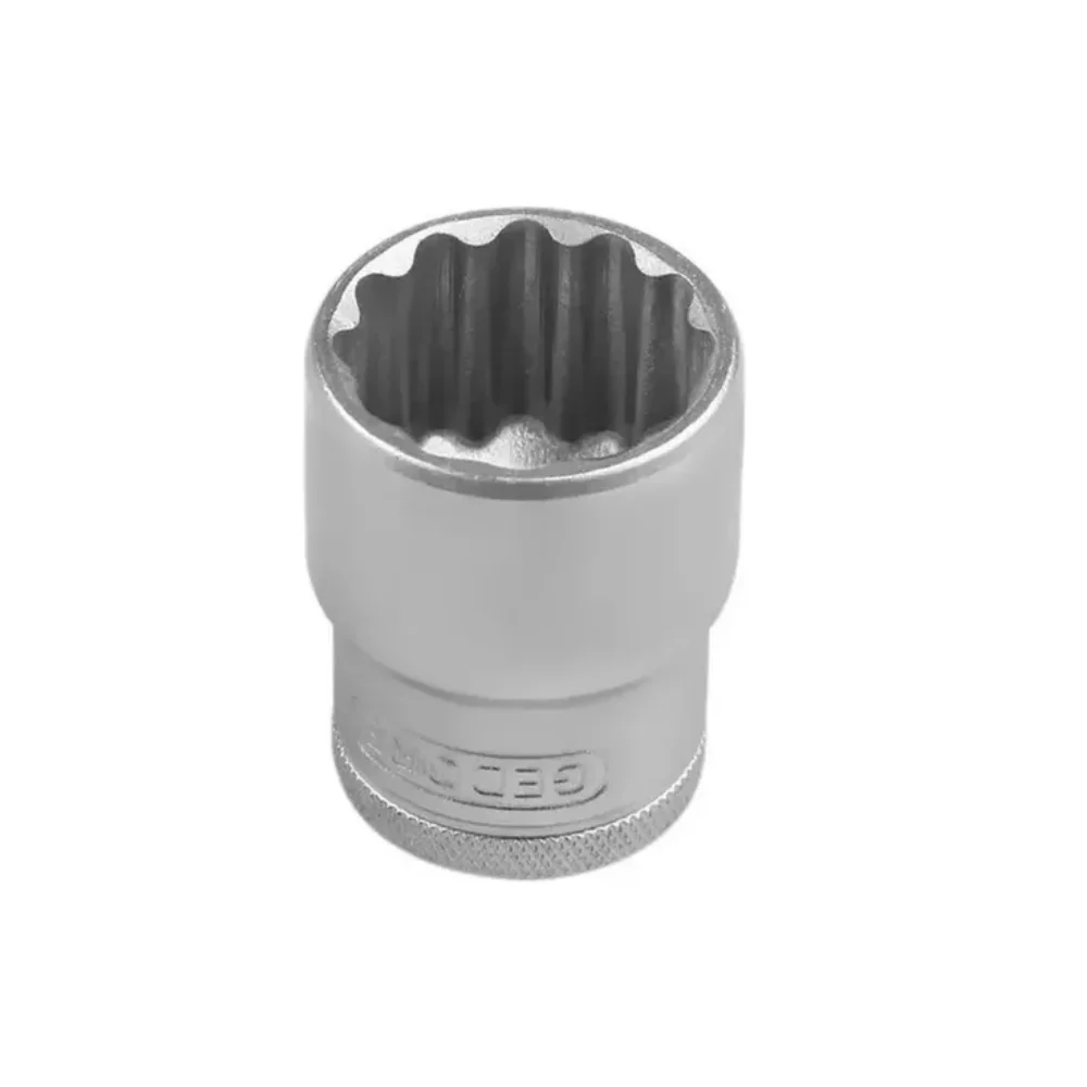 Soquete Estriado Encaixe 1/2" CRV 1/2X32MM Gedore D19