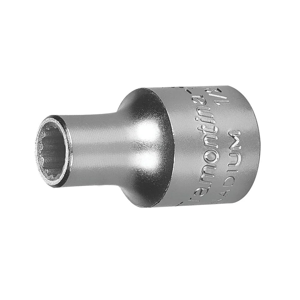 Soquete Estriado Encaixe 1/2" CRV 1/2X3/8" Tramontina Pro 44834/102