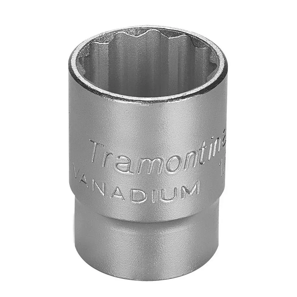 Soquete Estriado Encaixe 1/2" CRV 1/2X7/8" Tramontina Pro 44834/110
