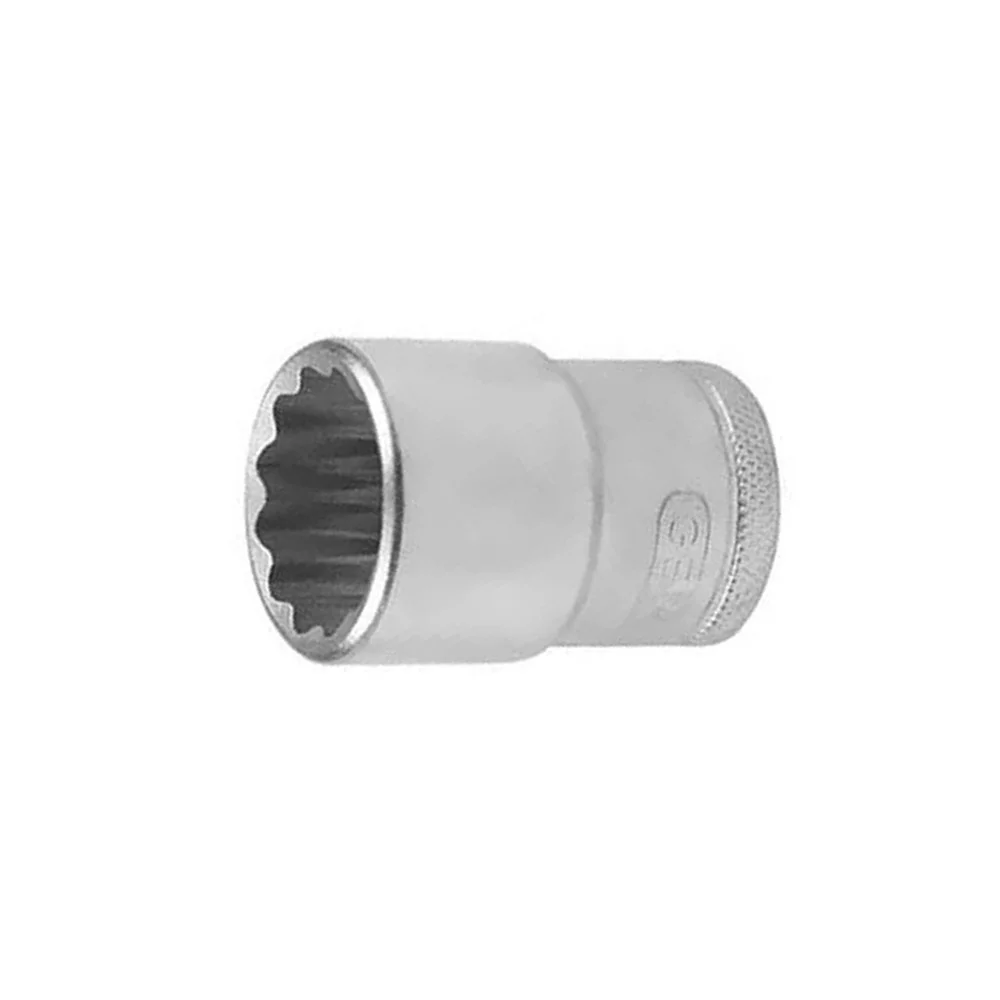 Soquete Estriado Encaixe 1/2" CRV 1/2X9MM Gedore D19