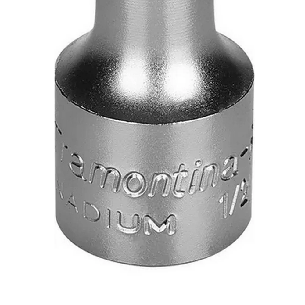 Soquete Estriado Encaixe 1/2" CRV 1/2X9MM Tramontina Pro 44833/109