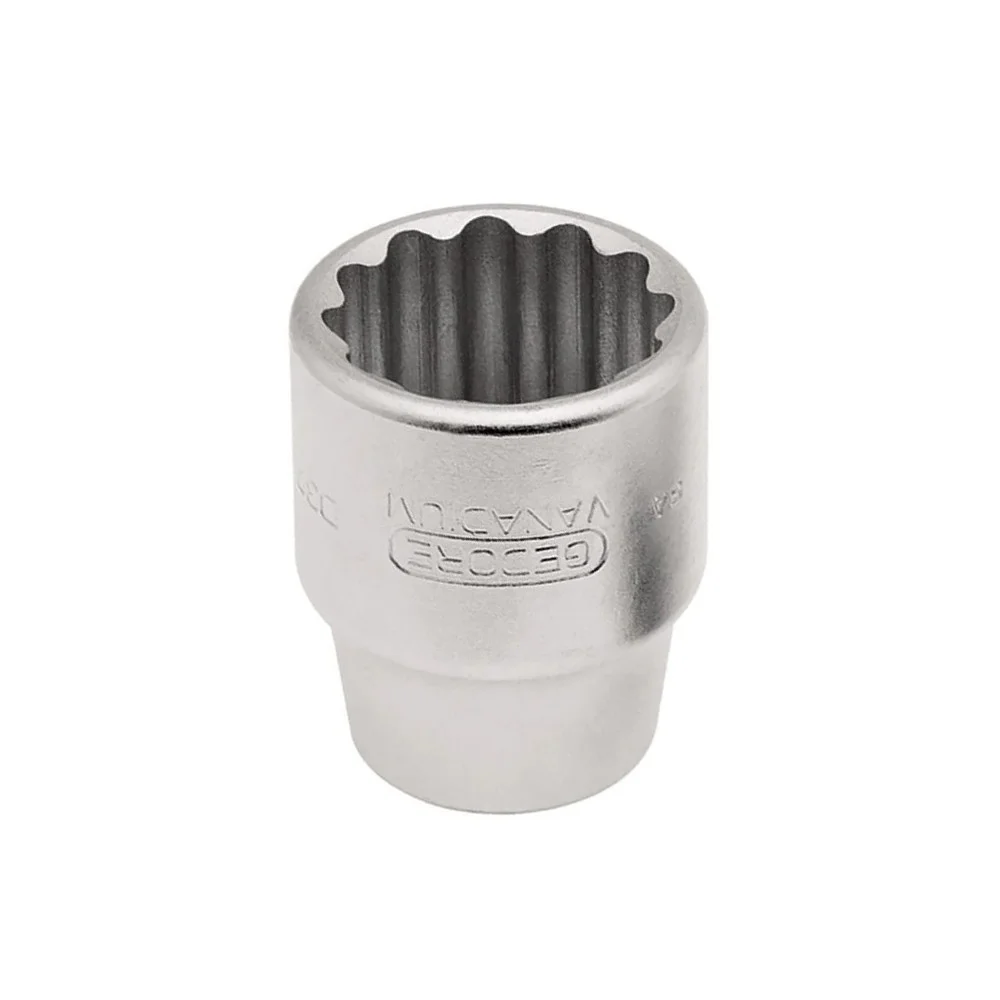 Soquete Estriado Encaixe 3/4" CRV 3/4X1.1/16" Gedore D32