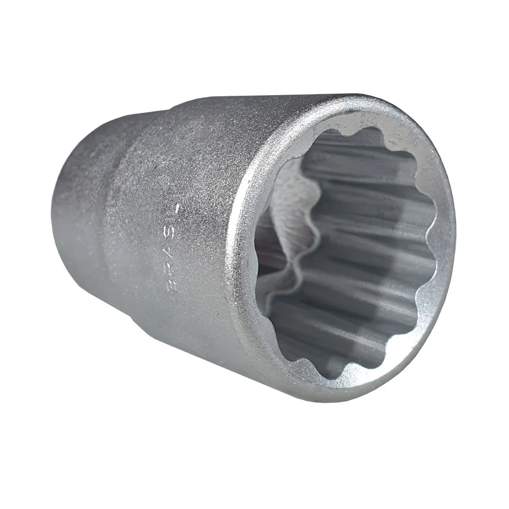 Soquete Estriado Encaixe 3/4" CRV 3/4X1.3/8" Gedore D32