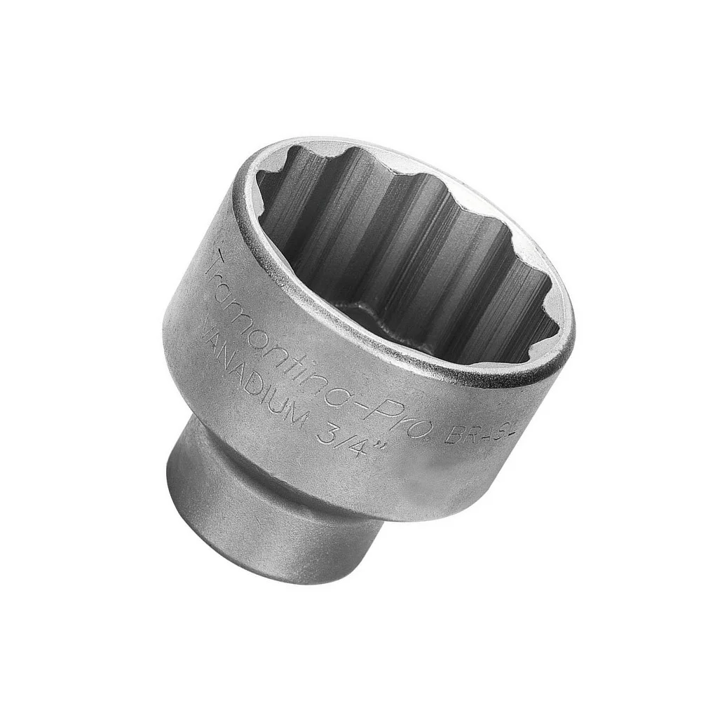 Soquete Estriado Encaixe 3/4" CRV 3/4X19MM Tramontina Pro 44853/119