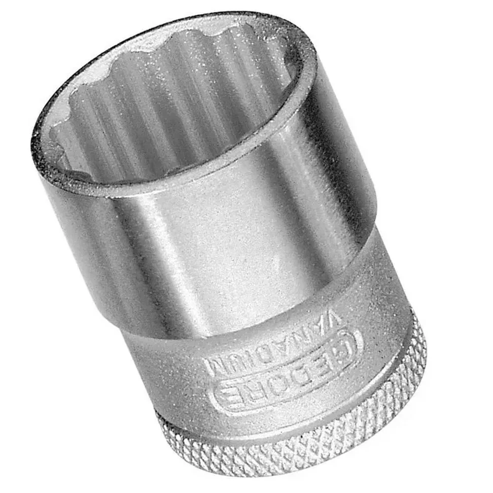 Soquete Estriado Encaixe 3/8" CRV 3/8X12MM Gedore D30