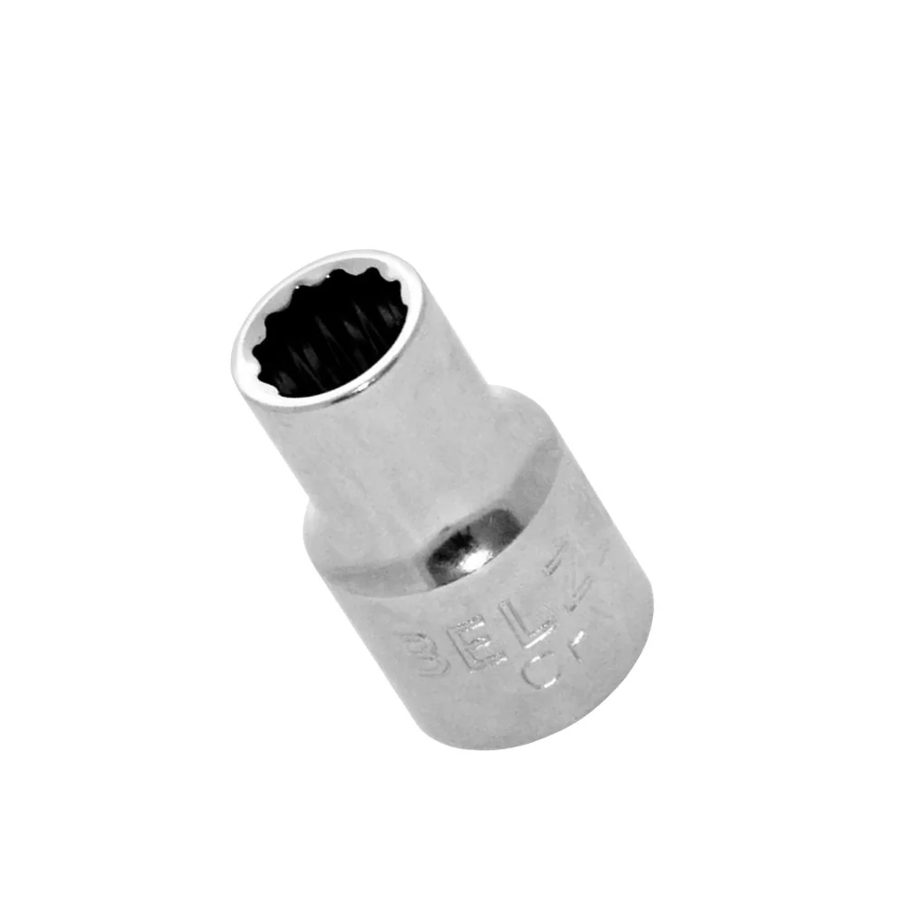 Soquete Estriado Encaixe 3/8" CRV 3/8X13/16" Belzer 203512BBR