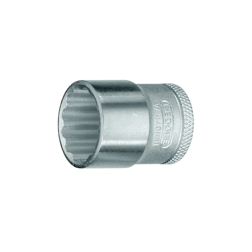 Soquete Estriado Encaixe 3/8" CRV 3/8X17MM Gedore D30