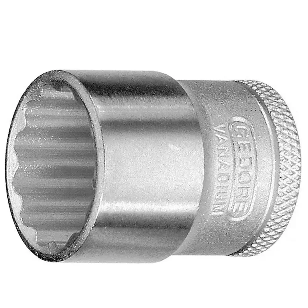 Soquete Estriado Encaixe 3/8" CRV 3/8X6MM Gedore D30