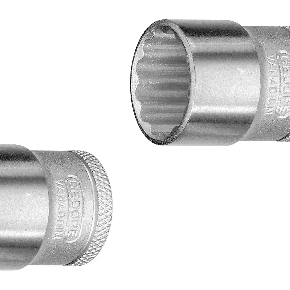 Soquete Estriado Encaixe 3/8" CRV 3/8X7MM Gedore D30