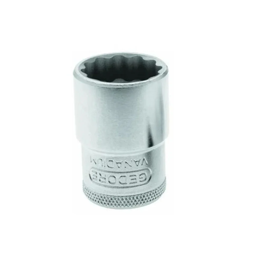 Soquete Estriado Encaixe 3/8" CRV 3/8X9/16" Gedore D30