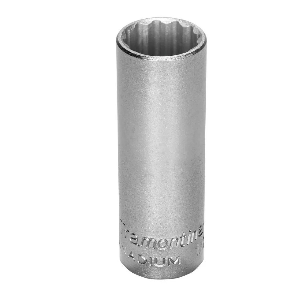 Soquete Estriado Longo Encaixe 1/2" 1/2X7/8" Tramontina Pro 44830/109