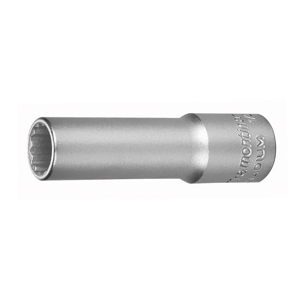 Soquete Estriado Longo Encaixe 1/2" CRV 1/2X12MM Tramontina Pro 44829/112