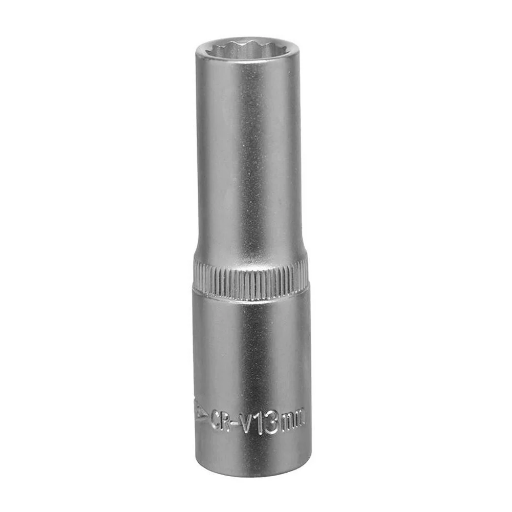 Soquete Estriado Longo Encaixe 1/2" CRV 1/2X13MM Corneta 3310313