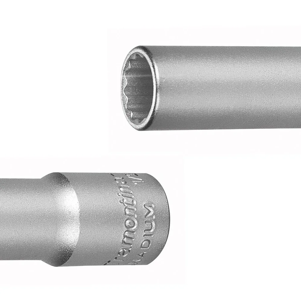 Soquete Estriado Longo Encaixe 1/2" CRV 1/2X13MM Tramontina Pro 44829/113