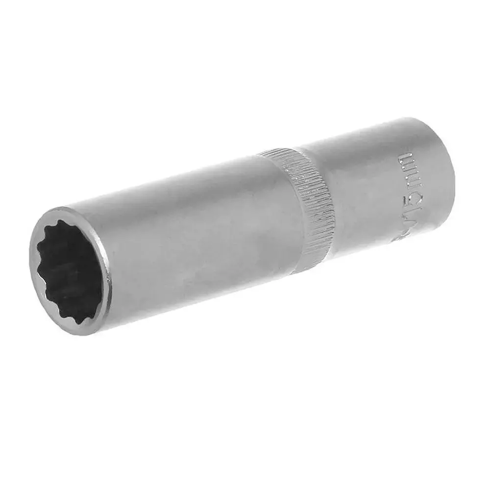 Soquete Estriado Longo Encaixe 1/2" CRV 1/2X15MM Corneta 3310315