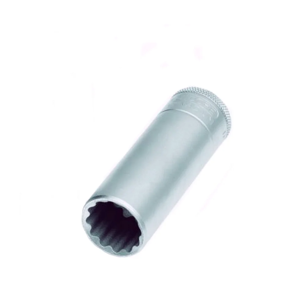 Soquete Estriado Longo Encaixe 1/2" CRV 1/2X16MM Gedore D19L