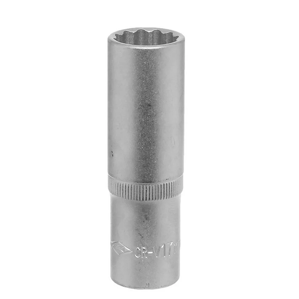 Soquete Estriado Longo Encaixe 1/2" CRV 1/2X17MM Corneta 3310317