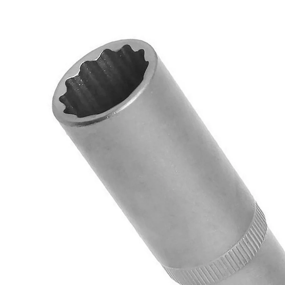 Soquete Estriado Longo Encaixe 1/2" CRV 1/2X17MM Corneta 3310317