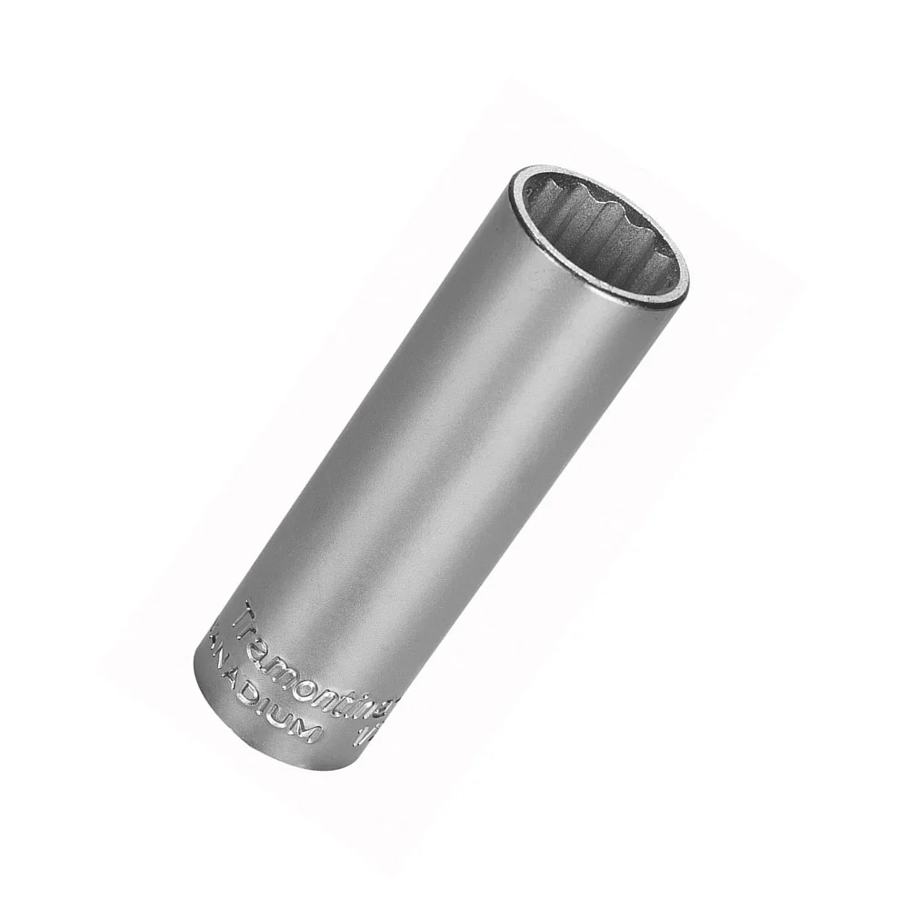 Soquete Estriado Longo Encaixe 1/2" CRV 1/2X17MM Tramontina Pro 44829/117